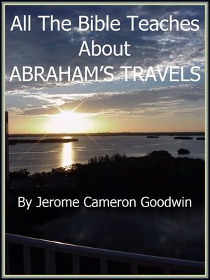 cover image of ABRAHAM'S TRAVELS